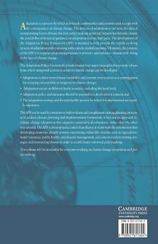 Adaptation Policy Frameworks for Climate Change