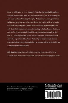 The Cambridge Companion to Spinoza's Ethics