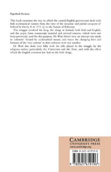The Church and the Two Nations in Medieval Ireland