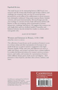 Women Readers and the Ideology of Gender in Old French Verse Romance