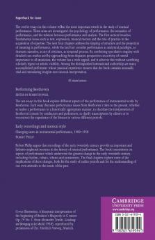 The Practice of Performance