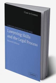 Lawyering Skills and the Legal Process
