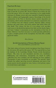 Jewish Inscriptions of Western Europe