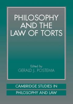 Philosophy and the Law of Torts