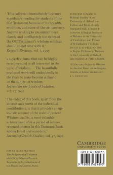 Wisdom in Ancient Israel
