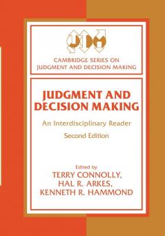 Judgment and Decision Making