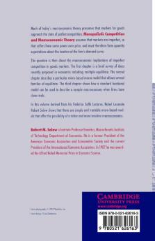 Monopolistic Competition and Macroeconomic Theory