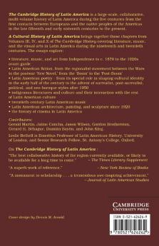 A Cultural History of Latin America