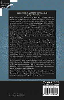 Education in Contemporary Japan