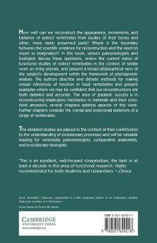 Functional Morphology in Vertebrate Paleontology