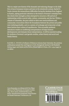 Gender and Poverty in Nineteenth-Century Europe