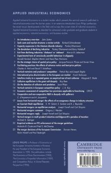 Applied Industrial Economics