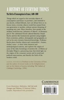 A History of Everyday Things