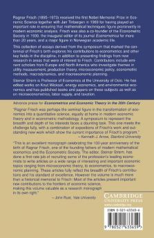 Econometrics and Economic Theory in the 20th Century