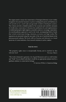 Intellectual Property Rights and Biodiversity Conservation
