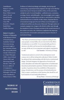 The Theory of Institutional Design