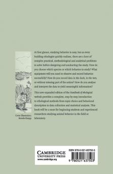 Handbook of Ethological Methods