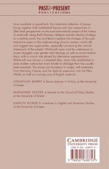Witchcraft in Early Modern Europe