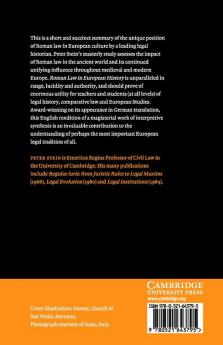 Roman Law in European History