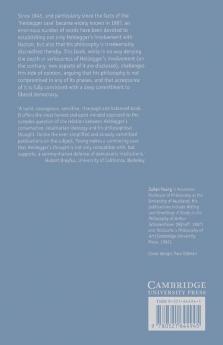 Heidegger Philosophy Nazism