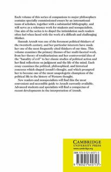 The Cambridge Companion to Hannah Arendt