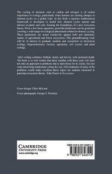 Theoretical Ecosystem Ecology