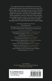 The Cambridge Companion to Victorian Poetry