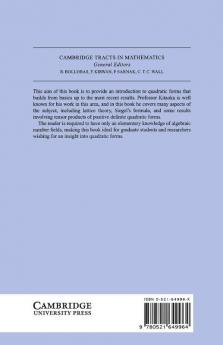 Arithmetic of Quadratic Forms