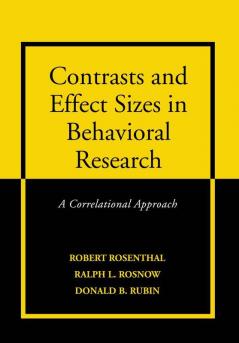 Contrasts and Effect Sizes in Behavioral Research