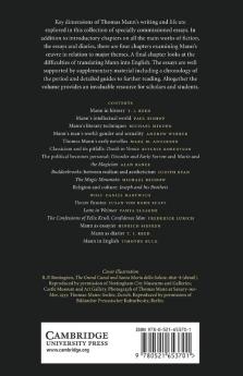 The Cambridge Companion to Thomas Mann