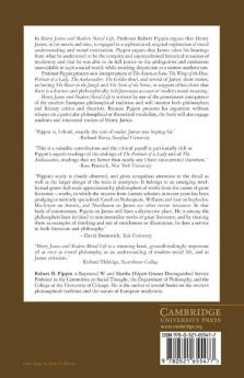 Henry James and Modern Moral Life