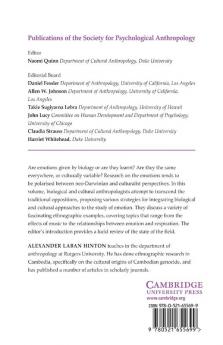 Biocultural Approaches to the Emotions