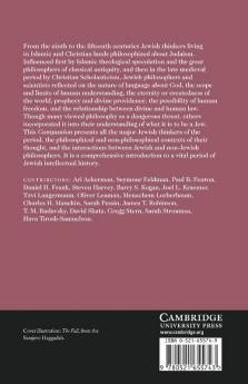 The Cambridge Companion to Medieval Jewish Philosophy