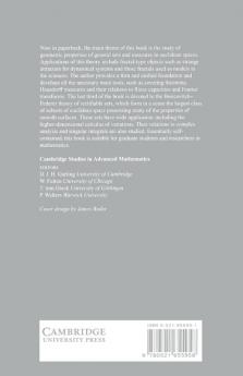 Geometry of Sets and Measures in Euclidean Spaces