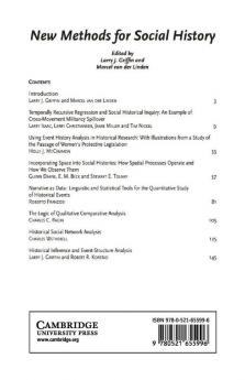 New Methods for Social History