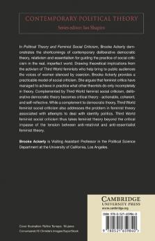 Political Theory and Feminist Social Criticism