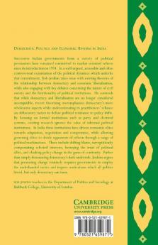 Democratic Politics and Economic Reform in India