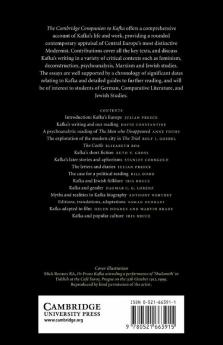 The Cambridge Companion to Kafka