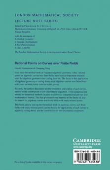 Rational Points on Curves Over Finite Fields