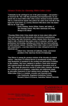 Choosing White-Collar Crime