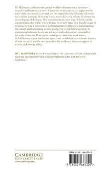 Security Identity and Interests