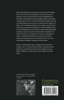 Bodies and Selves in Early Modern England