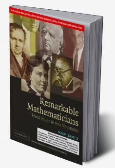 REMARKABLE MATHEMATICIAN (SOUTH ASIAN EDITION)