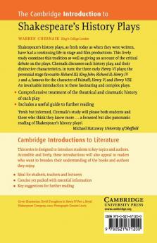 The Cambridge Introduction to Shakespeare's History Plays
