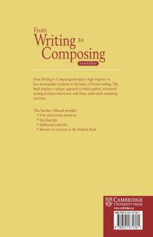 From Writing to Composing Teacher's Manual