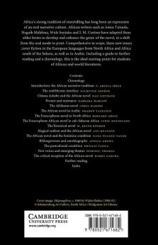 The Cambridge Companion to the African Novel