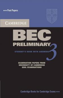 Cambridge BEC Preliminary 3 with Answers