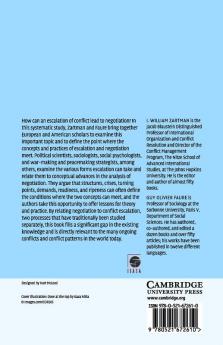 Escalation and Negotiation in International Conflicts