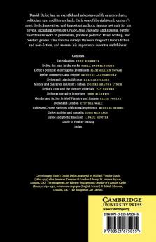 The Cambridge Companion to Daniel Defoe
