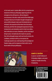 An Introduction to Africana Philosophy